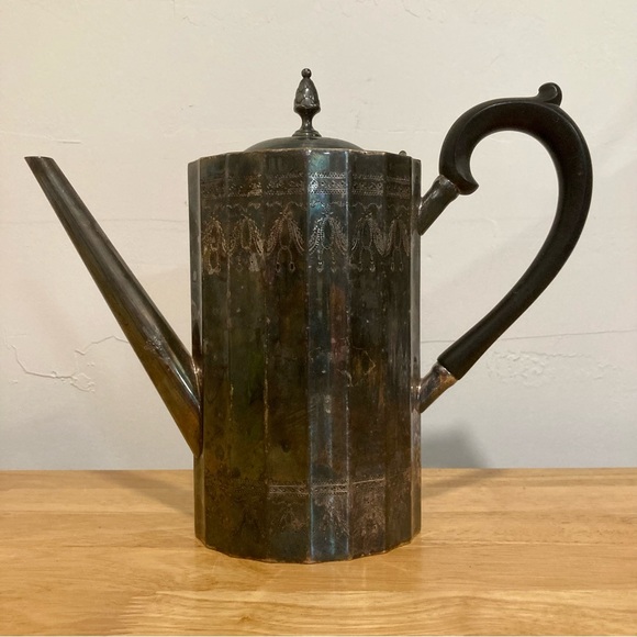 Vintage Other - 1960s Lunt Silver Plate Coffee Pot Mid Century Vintage